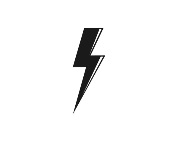 Flash Power Thunder Illustration Vektor Mall — Stock vektor