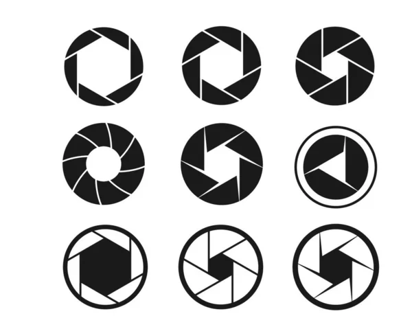 Camera Shutter Icon Vector Illlustration Design — Stock Vector