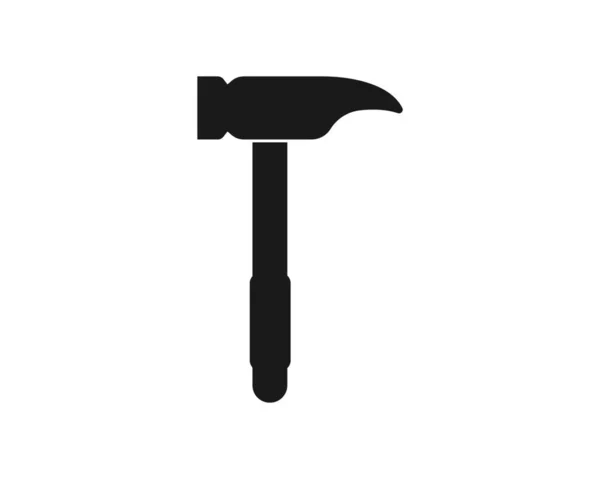 Χάμερ Icon Λογότυπο Διανυσματικό Υπόδειγμα Σχεδίασης — Διανυσματικό Αρχείο