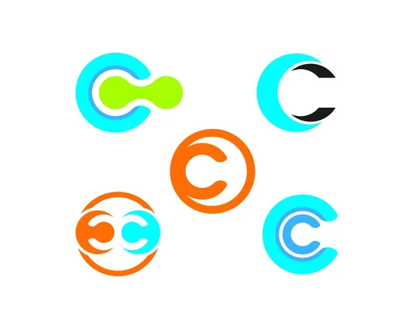 Icône Vectorielle Modèle Affaires Logo Lettre — Image vectorielle