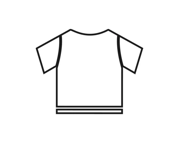 Kleidung Symbol Logo Vektor Illustration Design — Stockvektor