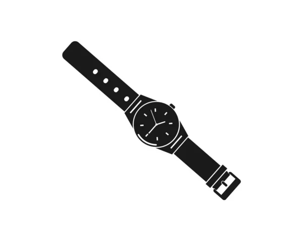 Muñeca Icono Del Reloj Plantilla Diseño Vectores — Vector de stock