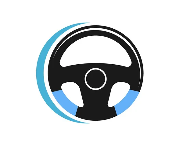 Logo Del Volante Icono Vector Ilustración Diseño — Vector de stock