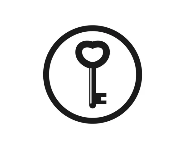Schlüsselvektor Illustration Icon Design — Stockvektor
