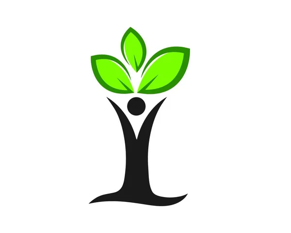Drzewo Genealogiczne Logo Szablon Wektor Ilustracja — Wektor stockowy