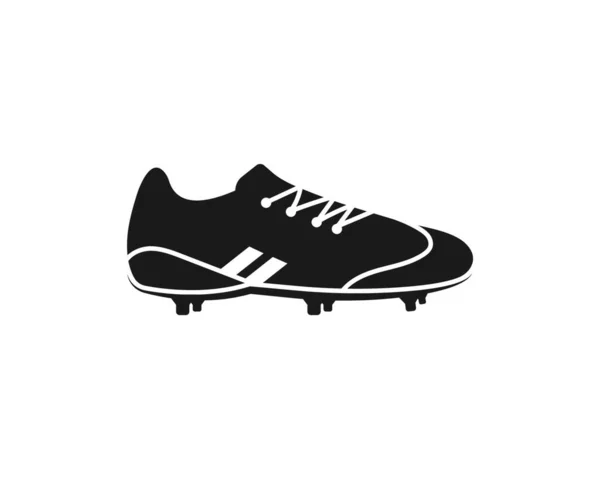 Futebol Sapatos Vetor Ícone Ilustração Design Modelo —  Vetores de Stock