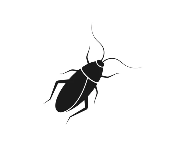 Cockroaches Vector Icon Illustration Design Template — Stock Vector