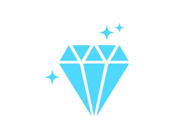 Modelo Design Ilustração Vetorial Diamante — Vetor de Stock