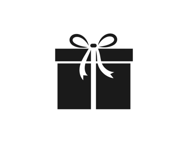 Дизайн Логотипа Коробки Подарка — стоковый вектор
