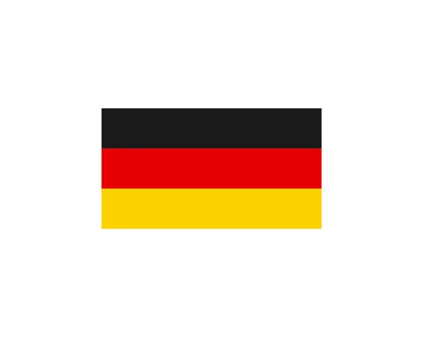 德国国旗矢量图解设计模板 — 图库矢量图片