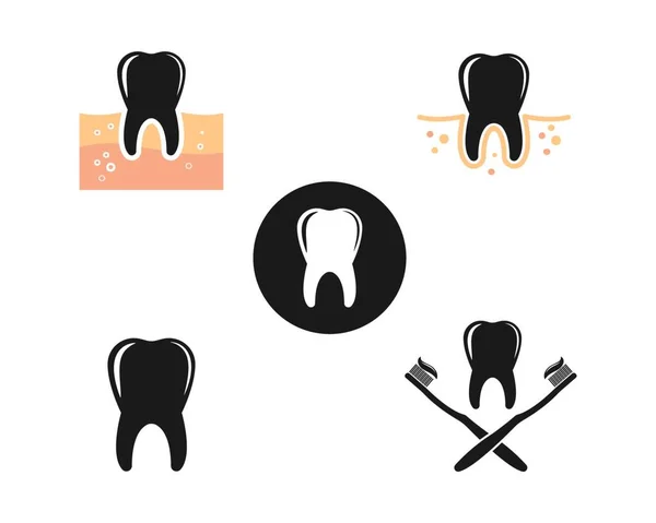 Escova Dente Modelo Design Ilustração Vetorial —  Vetores de Stock