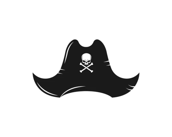 Piraten Vector Pictogram Illustratie Ontwerp Sjabloon — Stockvector