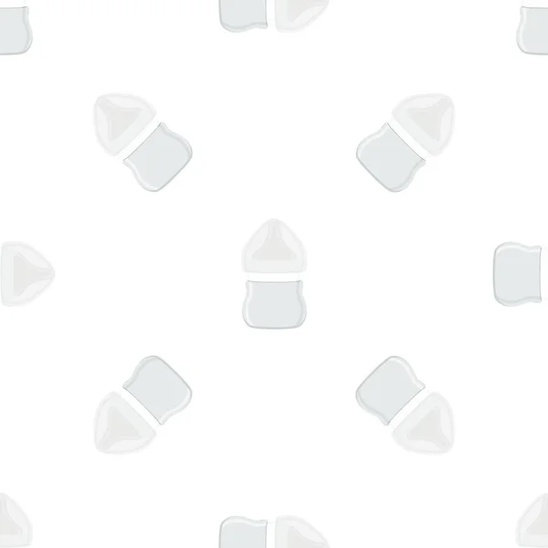 Illustration Tema Färgat Kit Baby Mjölk Klar Flaska Med Gummi — Stock vektor