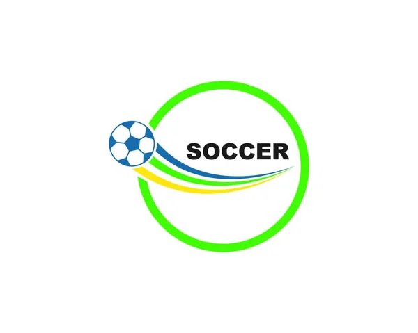 Fußball Symbol Illustration Vektor Design — Stockvektor