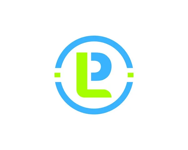 Lettre Logo Entreprise Vecteur Modèle — Image vectorielle