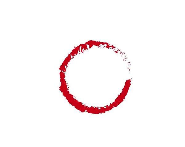 Circle Ring Logo Template Vector Design — Stock Vector