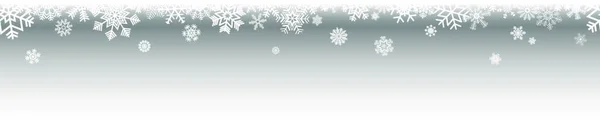 Eps Векторный Файл Снежинками Верхней Стороне Абстрактное Падение Снега Серебристый — стоковый вектор