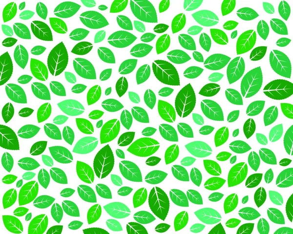 Vihreä Lehti Ekologia Luonto Elementti Tausta Vektori Kuvake Vihreä Muotoilu — vektorikuva