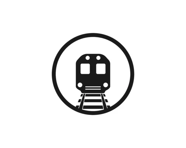 Train Vector Icon Illustration Design Template — Stock Vector