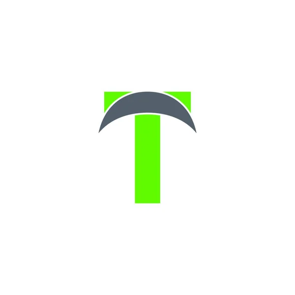 Harfi Logo Şablon Vektör Resimleme Tasarımı — Stok Vektör