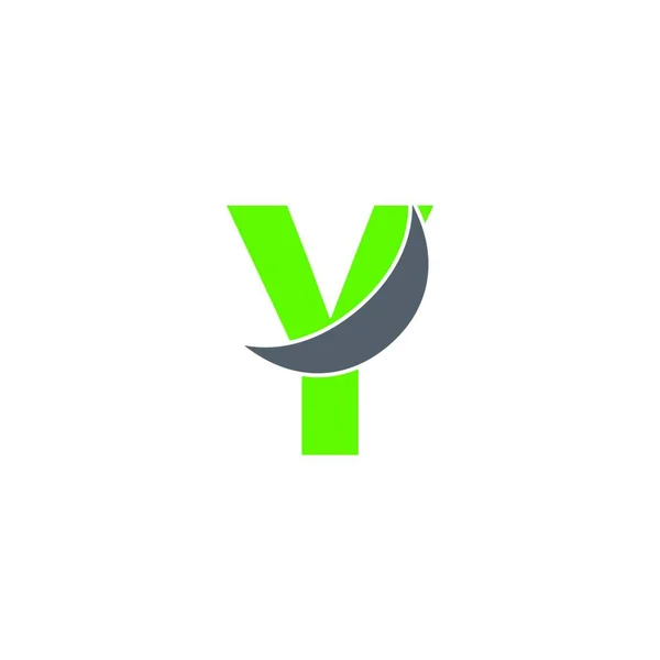 Bokstav Logotyp Mall Vektor Ikon Illustration Design — Stock vektor