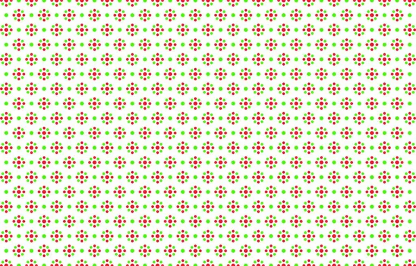 Точковий Різдвяний Візерунок Мінімалістичний Точковий Червоно Зелений Точковий Візерунок Полька — стоковий вектор