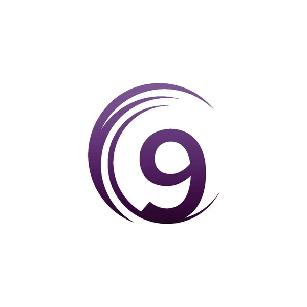 Lettre Modèle Vectoriel Conception Logo — Image vectorielle