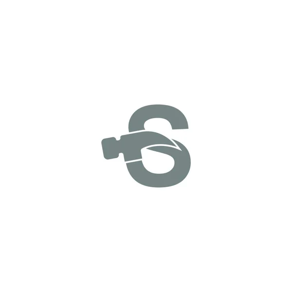 Літера Комбінація Молотка Значок Дизайну Логотипу Вектор — стоковий вектор