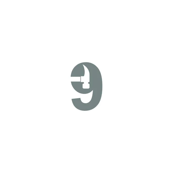 Modèle Vectoriel Conception Logo Lettre — Image vectorielle