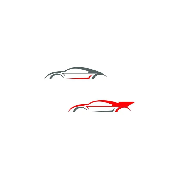 Modèle Logo Voiture Icône Vectorielle Illustration Design — Image vectorielle