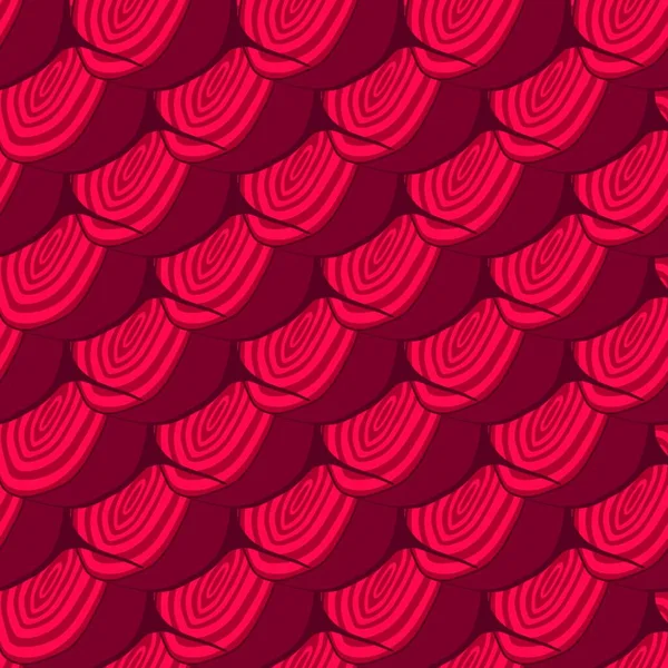 Ілюстрація Тему Яскравого Візерунка Цукрового Буряка Рослинного Кореня Печатки Рослинний — стоковий вектор