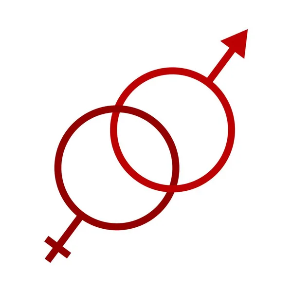 性别符号 Web图标 — 图库矢量图片