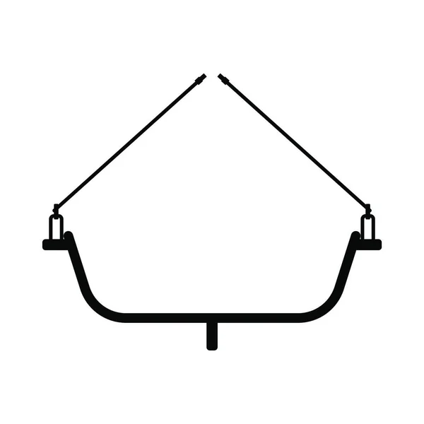 Illustrazione Vettoriale Della Moderna Icona Mancanza — Vettoriale Stock