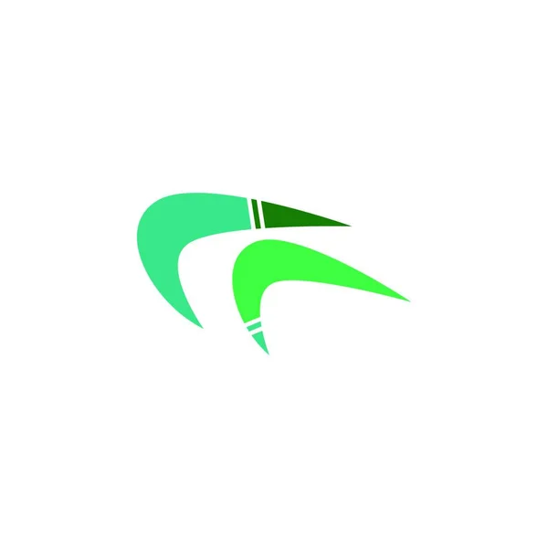 Шаблон Пташиного Логотипу Векторний Дизайн Ілюстрації — стоковий вектор