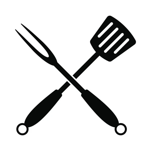 Icono Utensilios Cocina Ilustración Vectorial — Vector de stock