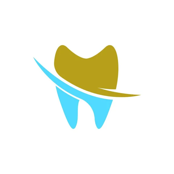 Modelo Logotipo Odontológico Modelo Ilustração Vetorial — Vetor de Stock