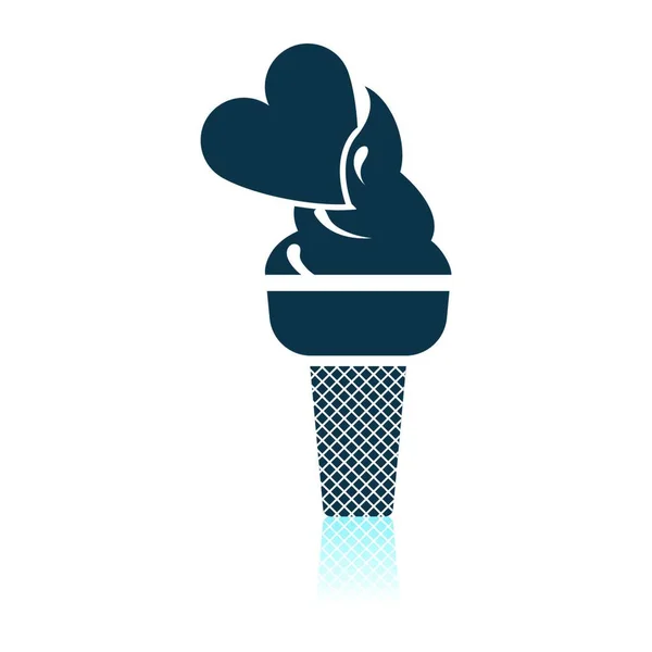 Icono Helado Ilustración Plana Chocolate Lollipop Vector Iconos Para Web — Vector de stock