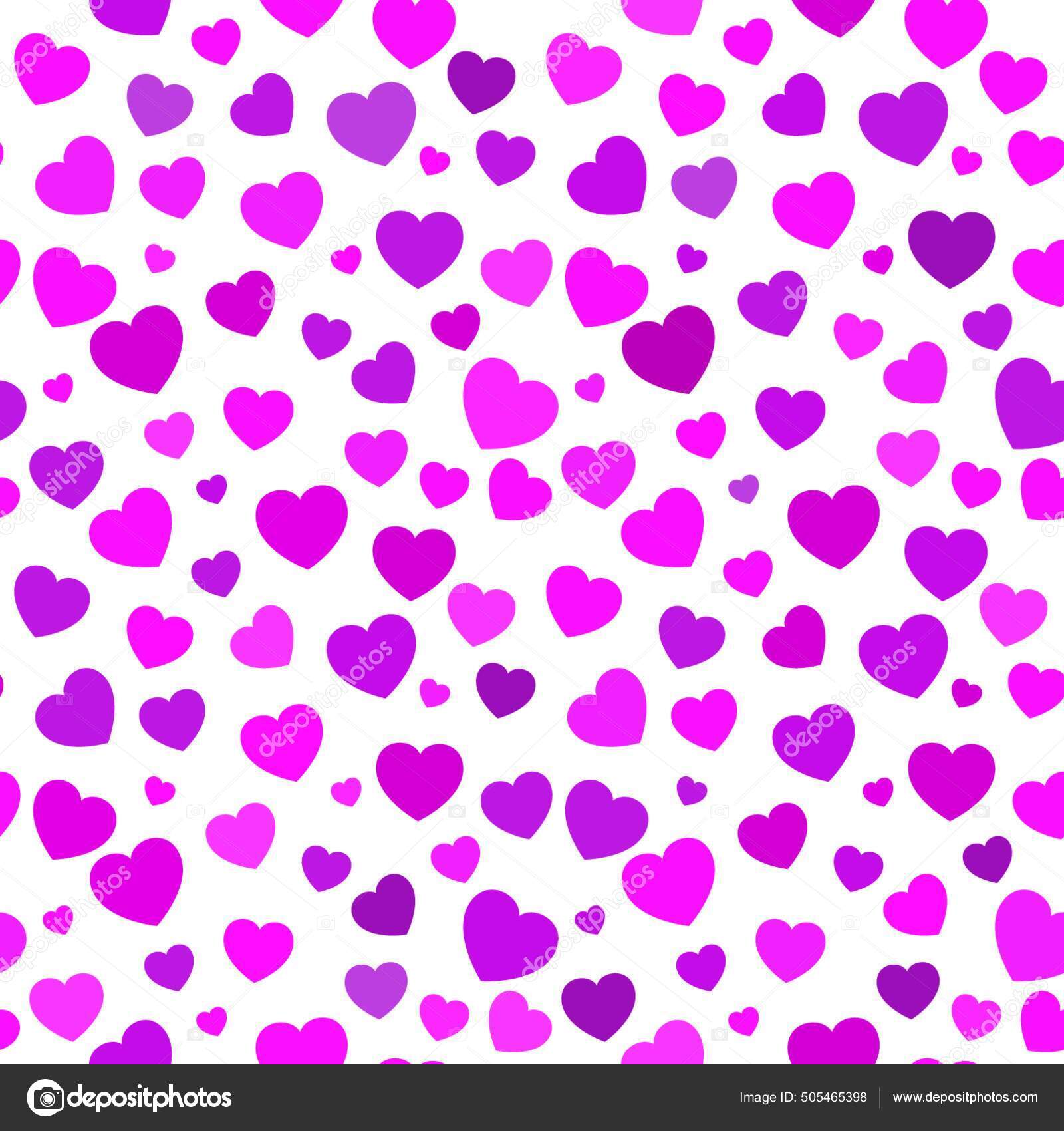 Padrão Sem Costura Coração Papel Parede Símbolo Amor Rosa Para Vetor de  ©PantherMediaSeller 505465398, image size:1600x1700