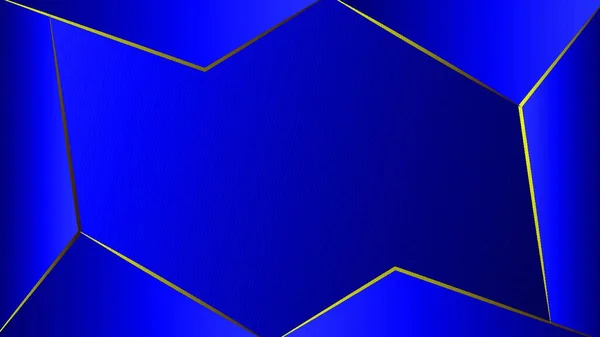 Papier Bleu Luxe Découpe Fond Pour Affiche Flyer Vecteur Conception — Image vectorielle