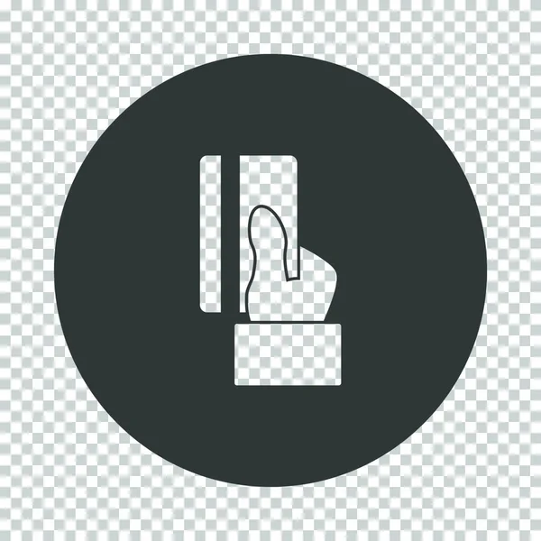 Illustration Vectorielle Moderne Manque Icône Badge — Image vectorielle