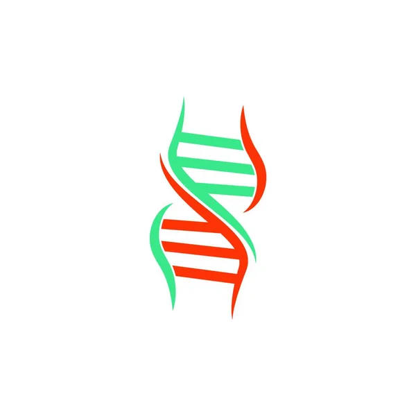 Dna Genetische Zeichen Logo Symbol Design Vektor Illustration — Stockvektor