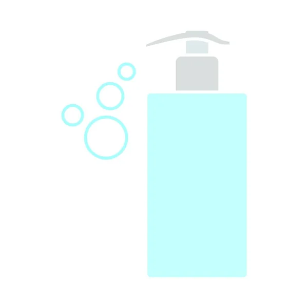 Seifenspender Symbol Umriss Illustration Der Shampoo Vektor Symbole Für Web — Stockvektor