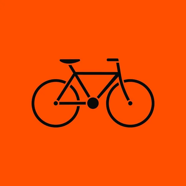 Icona Della Bicicletta Illustrazione Vettoriale — Vettoriale Stock