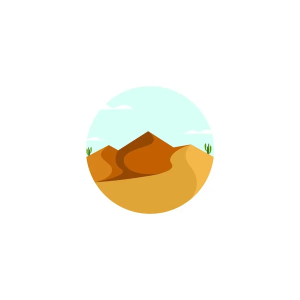 landscape desert vector illustration design