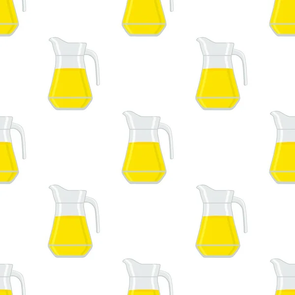 Illustratie Thema Grote Gekleurde Limonade Glazen Kan Voor Natuurlijke Drank — Stockvector