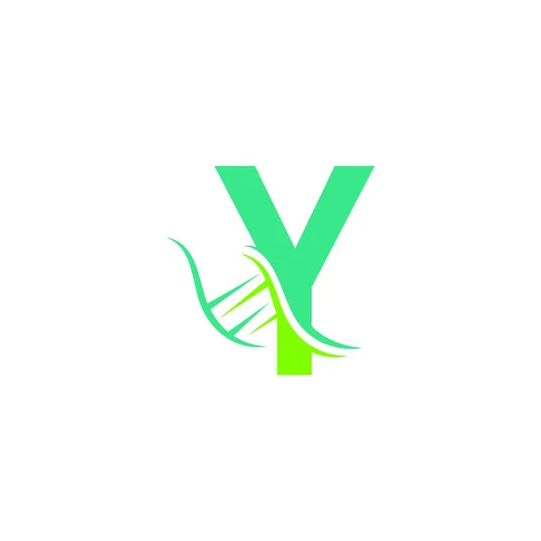 Logo Ikony Dna Obrázkem Šablony — Stockový vektor