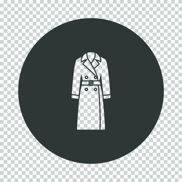 Kabát Ikon Vektor Illusztráció — Stock Vector