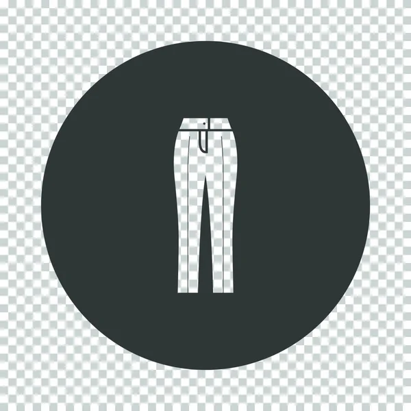 Pants Icon Flat Design Style Eps — Stock Vector