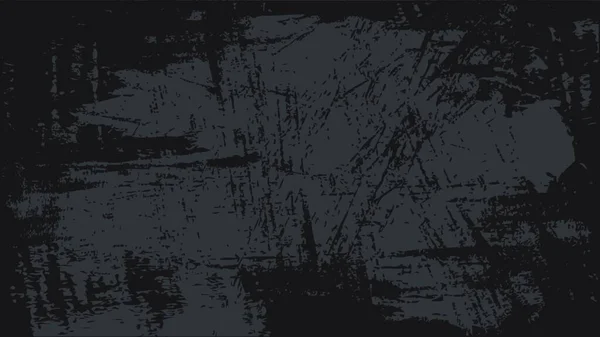 Fondo Grunge Rayado Textura Oscura Envejecida Fondo Grueso Vacío Con — Vector de stock