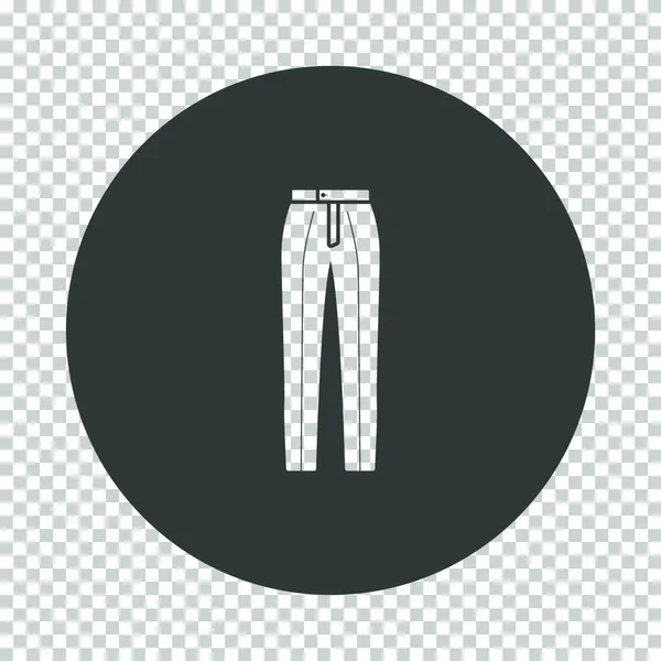 裤子图标 扁平的设计风格 — 图库矢量图片